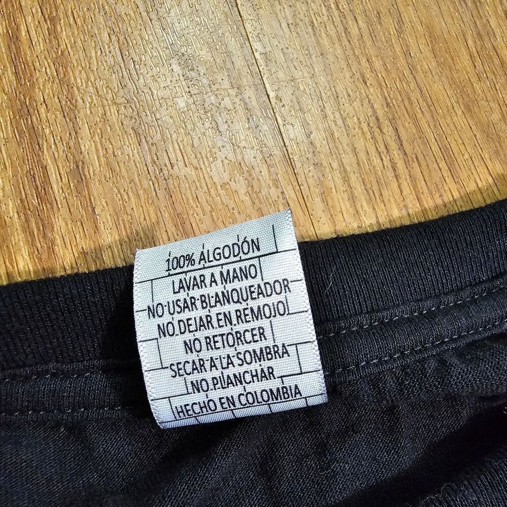 Vintage Led Zeppelin Black T Shirt The Song Remains The Same Large L 100% Cotton - Picture 8 of 9